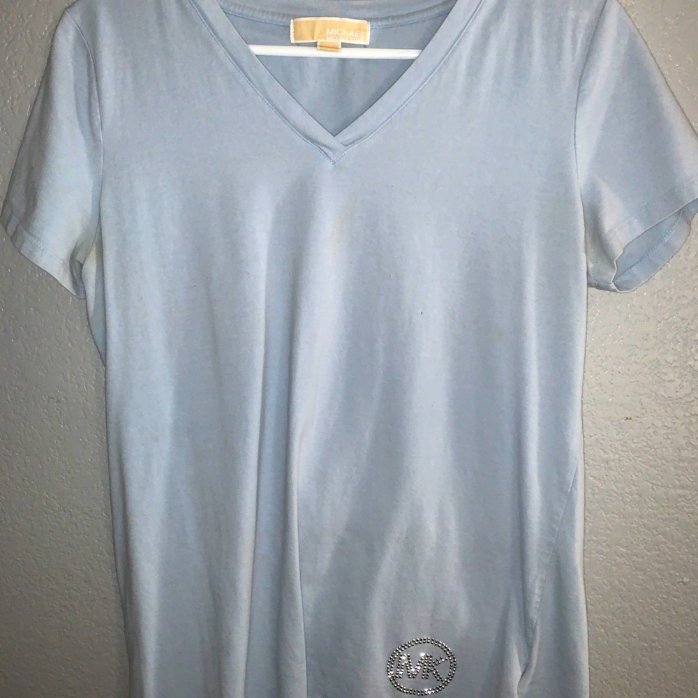 Micheal Kors women’s light blue shirt medium